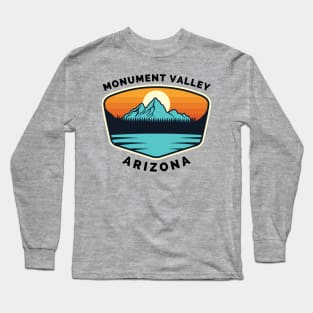 Monument Valley Ski Snowboard Mountain Arizona Monument - Monument Valley Arizona - Travel Long Sleeve T-Shirt